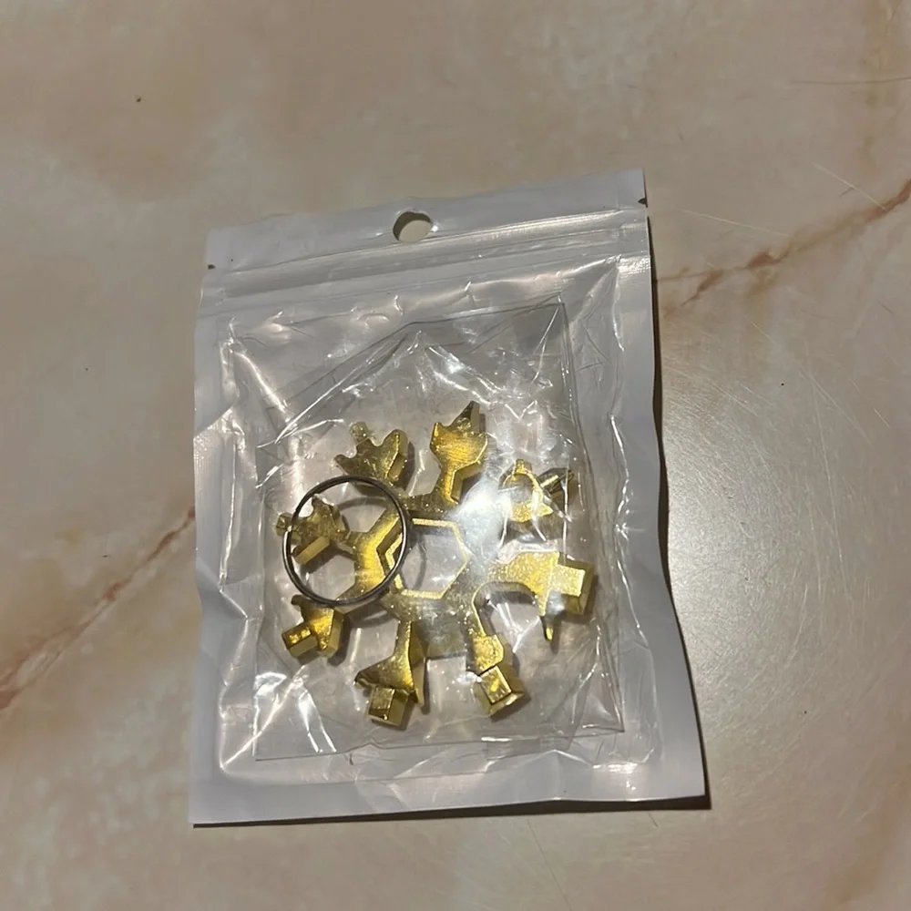 NIB stainless steel Snowflake screw tool